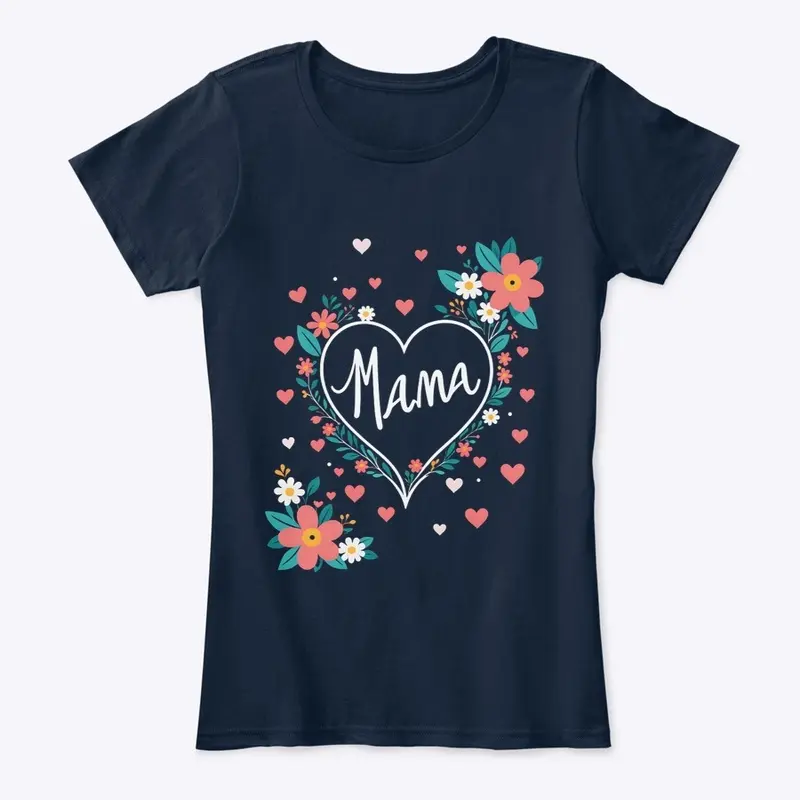 Mama Heart Flower